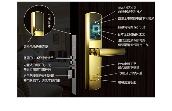 办公楼不间断联网门锁_08